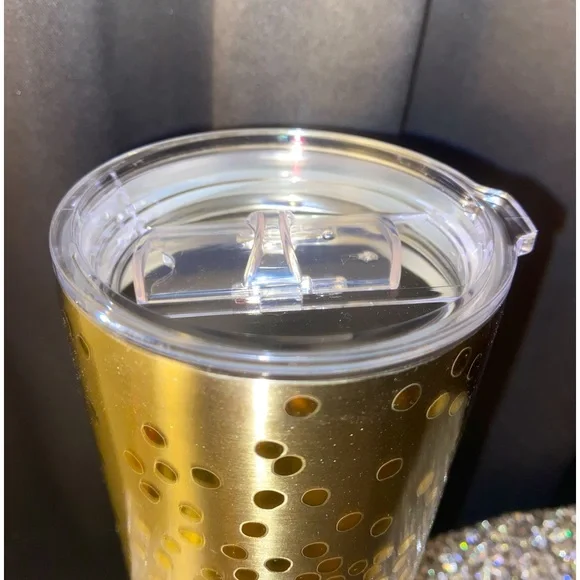 Kate Spade Confetti Gold Dots 24oz Tumbler - Picture 3 of 3